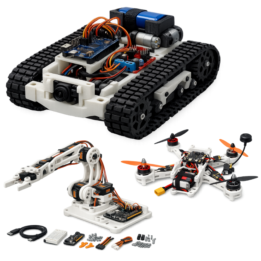 voxloop Kettenfahrzeug – smartphone-gesteuertes Technik-Projekt