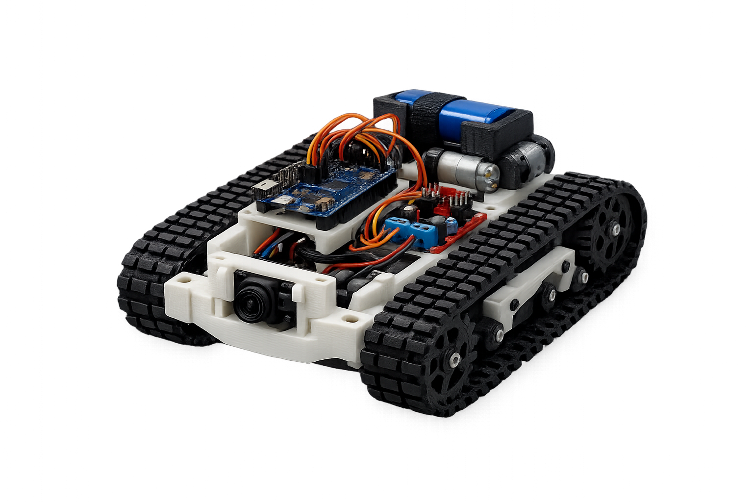 voxloop Kettenfahrzeug – smartphone-gesteuertes Technik-Projekt